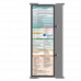 WhiteCoat Clipboard® Trifold - Silver Physical Therapy Edition